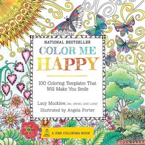 Color Me Happy: 100 Coloring Templates That Will Make You Smile